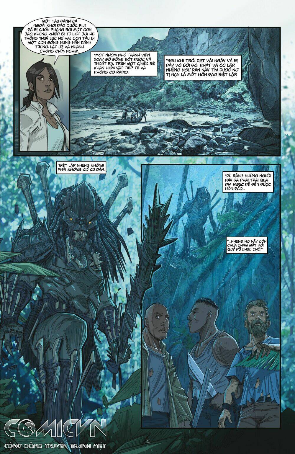 Trang truyện page_7 trong truyện tranh Predator: Hunters – Quái Thú Săn Mồi: Thợ Săn - Chapter 2.1 - truyentvn.net