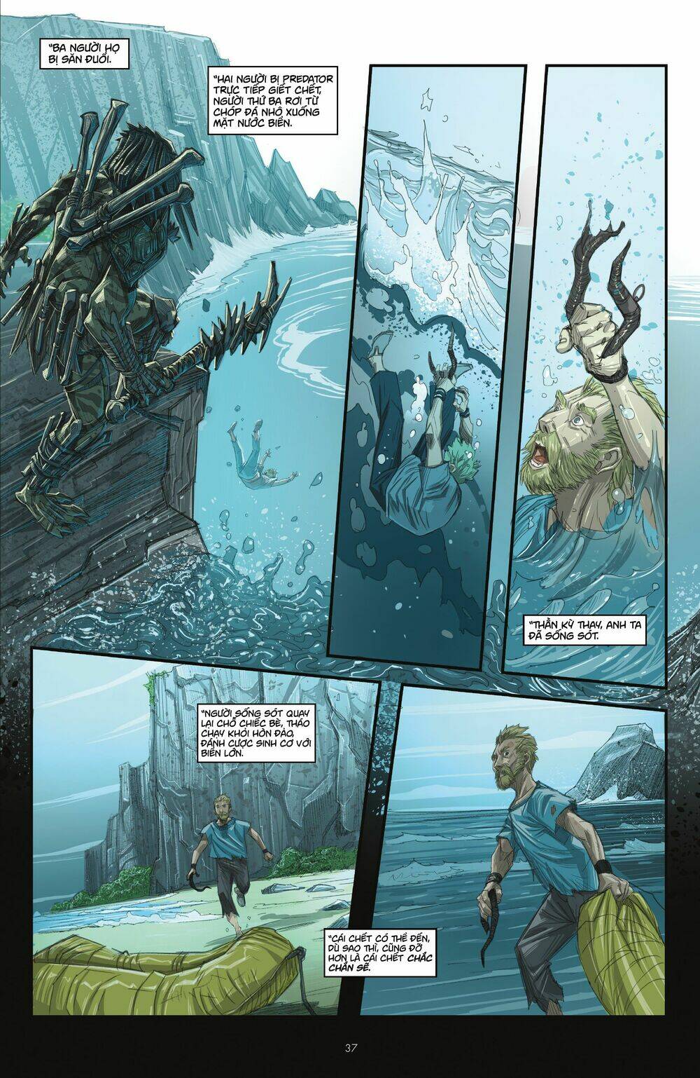 Trang truyện page_9 trong truyện tranh Predator: Hunters – Quái Thú Săn Mồi: Thợ Săn - Chapter 2.1 - truyentvn.net