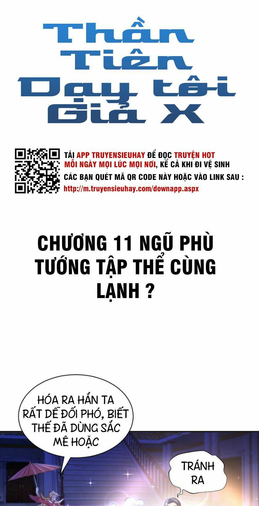 Trang truyện page_4 trong truyện tranh Thần Tiên Dạy Tôi Giả X - Chapter 11 - truyentvn.net