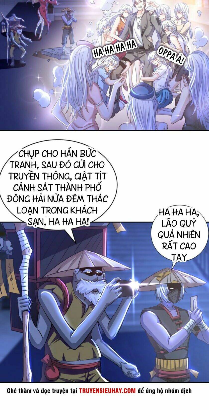 Trang truyện page_5 trong truyện tranh Thần Tiên Dạy Tôi Giả X - Chapter 11 - truyentvn.net