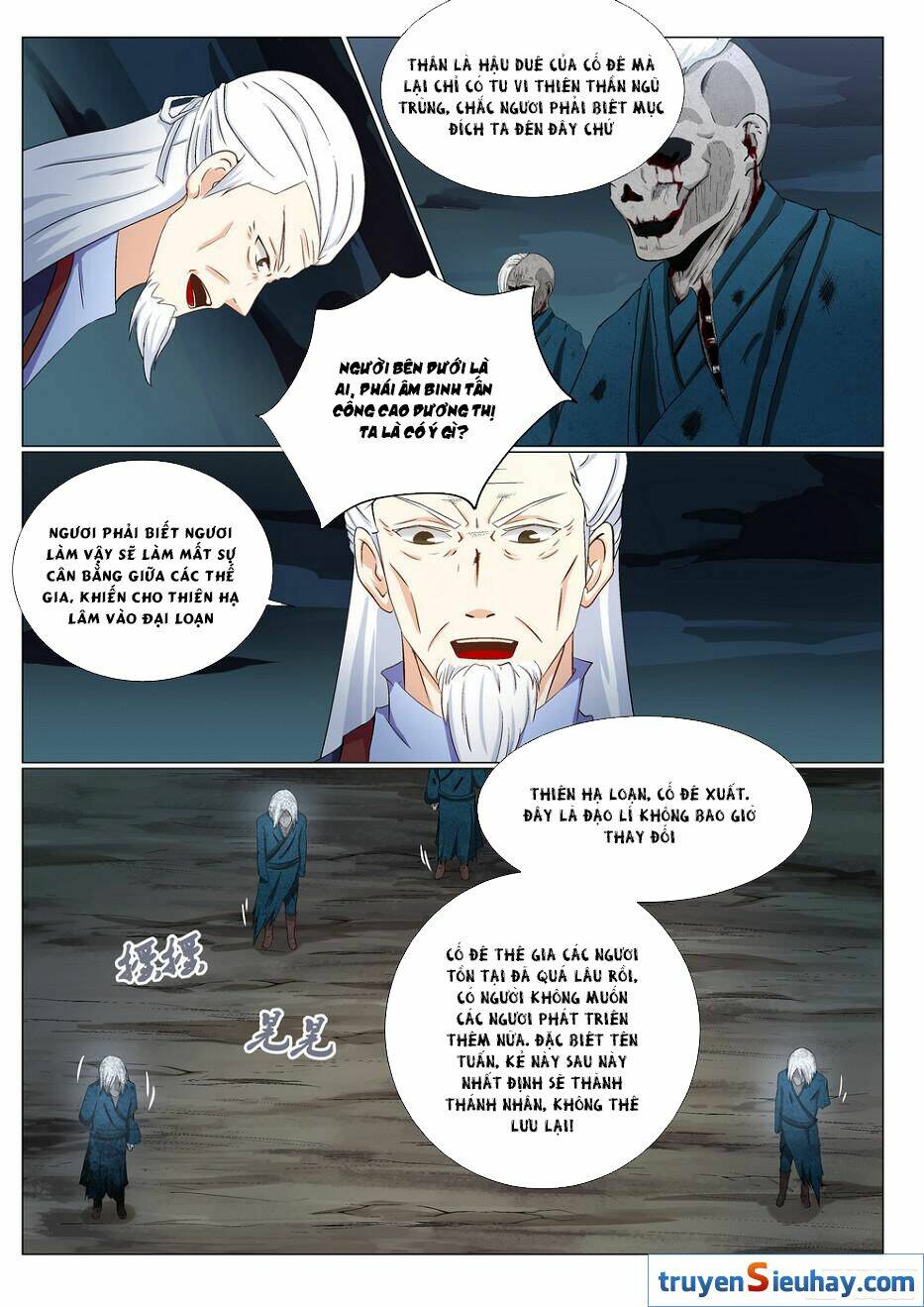 Bạch Sắc Thánh Tộc [Chap 1-26] - Page 8