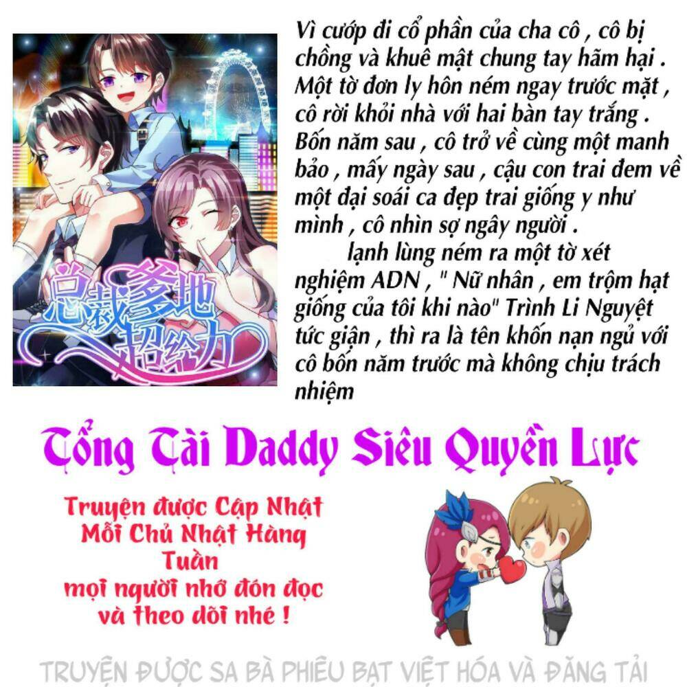 Tổng Tài Daddy Siêu Quyền Lực [Chap 1-29] - Page 2