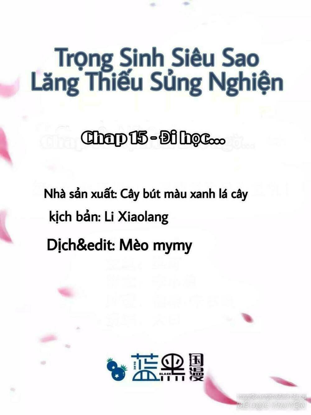 Trang truyện page_1 trong truyện tranh Trọng Sinh Siêu Sao – Lăng Thiếu Sủng Nghiện - Chapter 15 - truyentvn.net