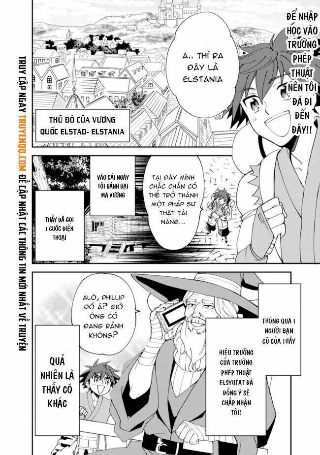 Trang truyện page_3 trong truyện tranh Doryoku Shisugita Sekai Saikyou No Butouka Wa, Mahou Sekai Woyoyuu De Ikinuku - Chapter 3 - truyentvn.net