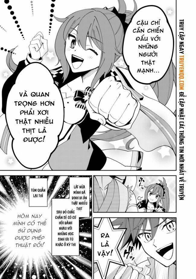 Trang truyện page_8 trong truyện tranh Doryoku Shisugita Sekai Saikyou No Butouka Wa, Mahou Sekai Woyoyuu De Ikinuku - Chapter 3 - truyentvn.net