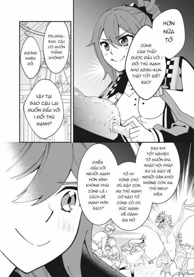 Trang truyện page_9 trong truyện tranh Doryoku Shisugita Sekai Saikyou No Butouka Wa, Mahou Sekai Woyoyuu De Ikinuku - Chapter 5 - truyentvn.net