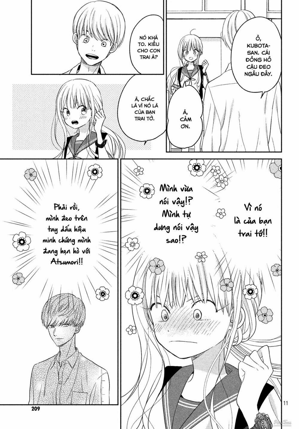 Trang truyện page_12 trong truyện tranh Atsumori-kun No Oyomesan (←Mitei) - Chapter 10 - truyentvn.net