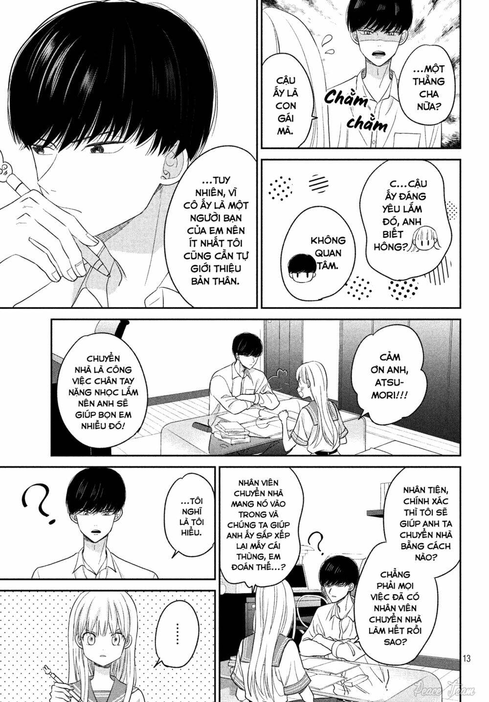 Trang truyện page_13 trong truyện tranh Atsumori-kun No Oyomesan (←Mitei) - Chapter 11 - truyentvn.net