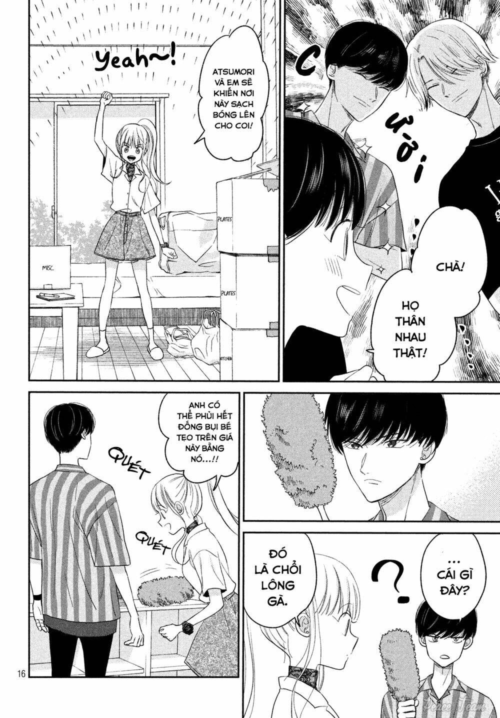 Trang truyện page_16 trong truyện tranh Atsumori-kun No Oyomesan (←Mitei) - Chapter 11 - truyentvn.net