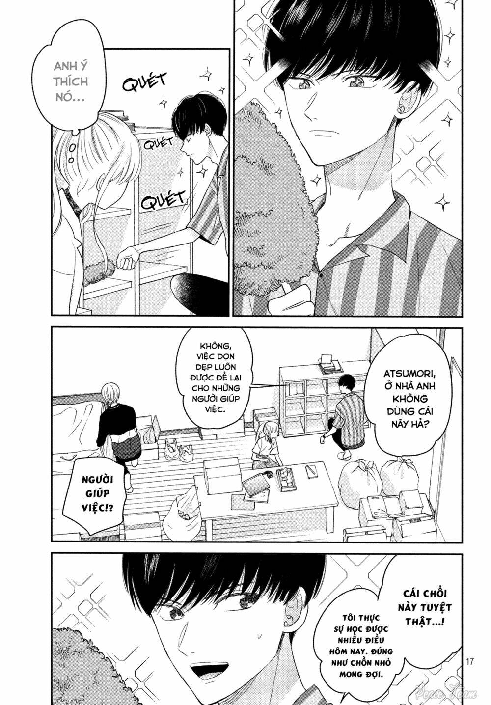 Trang truyện page_17 trong truyện tranh Atsumori-kun No Oyomesan (←Mitei) - Chapter 11 - truyentvn.net