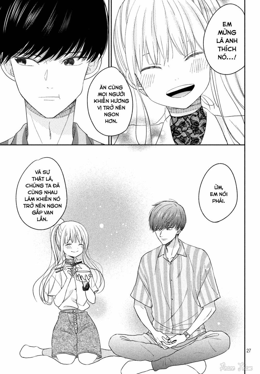 Trang truyện page_27 trong truyện tranh Atsumori-kun No Oyomesan (←Mitei) - Chapter 11 - truyentvn.net