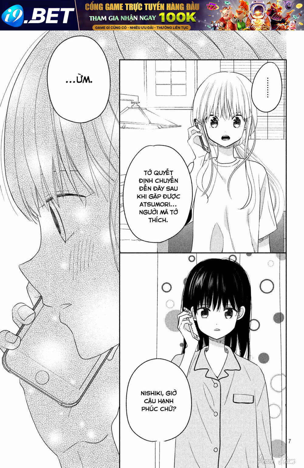 Trang truyện page_7 trong truyện tranh Atsumori-kun No Oyomesan (←Mitei) - Chapter 11 - truyentvn.net