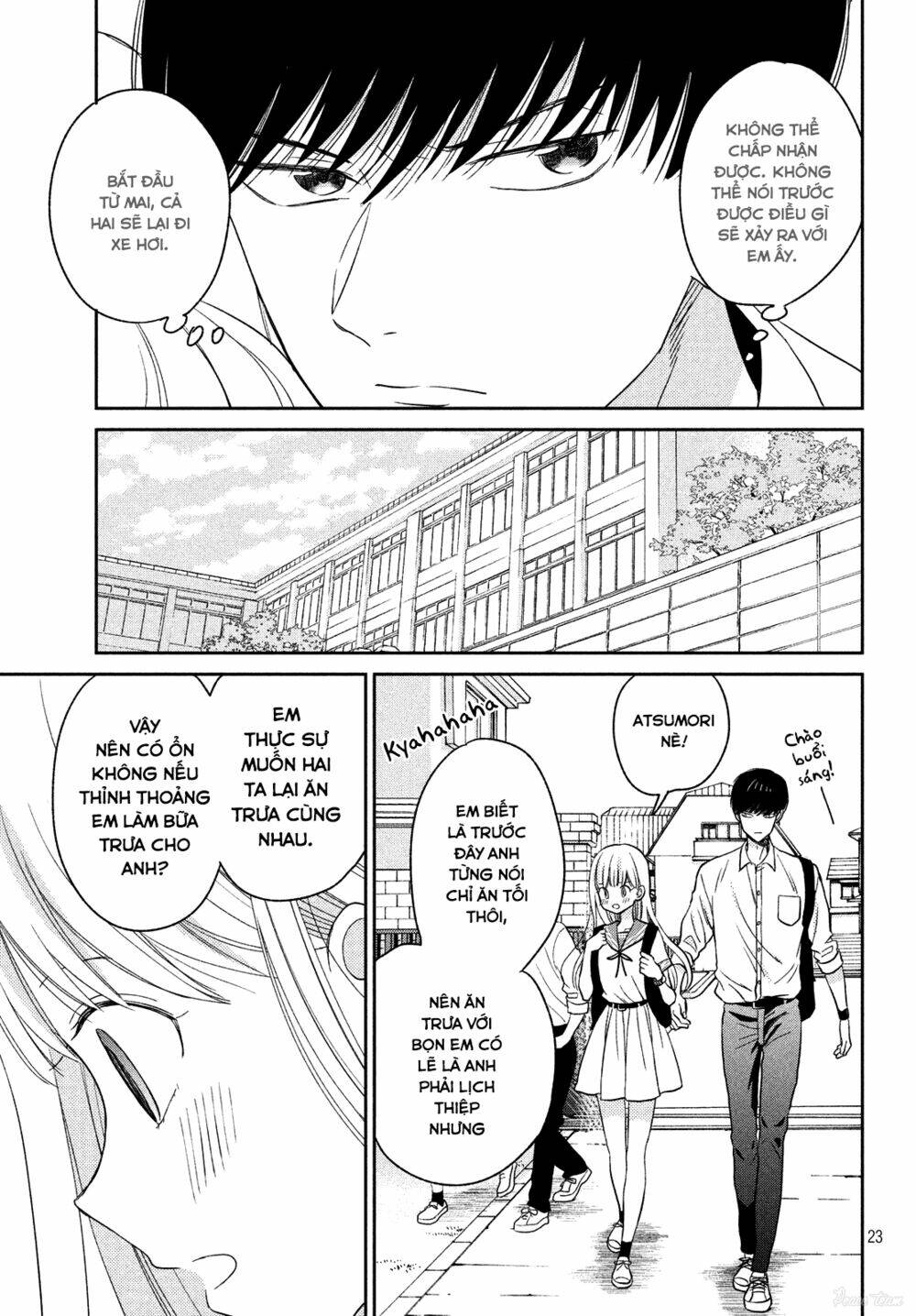 Trang truyện page_23 trong truyện tranh Atsumori-kun No Oyomesan (←Mitei) - Chapter 12 - truyentvn.net