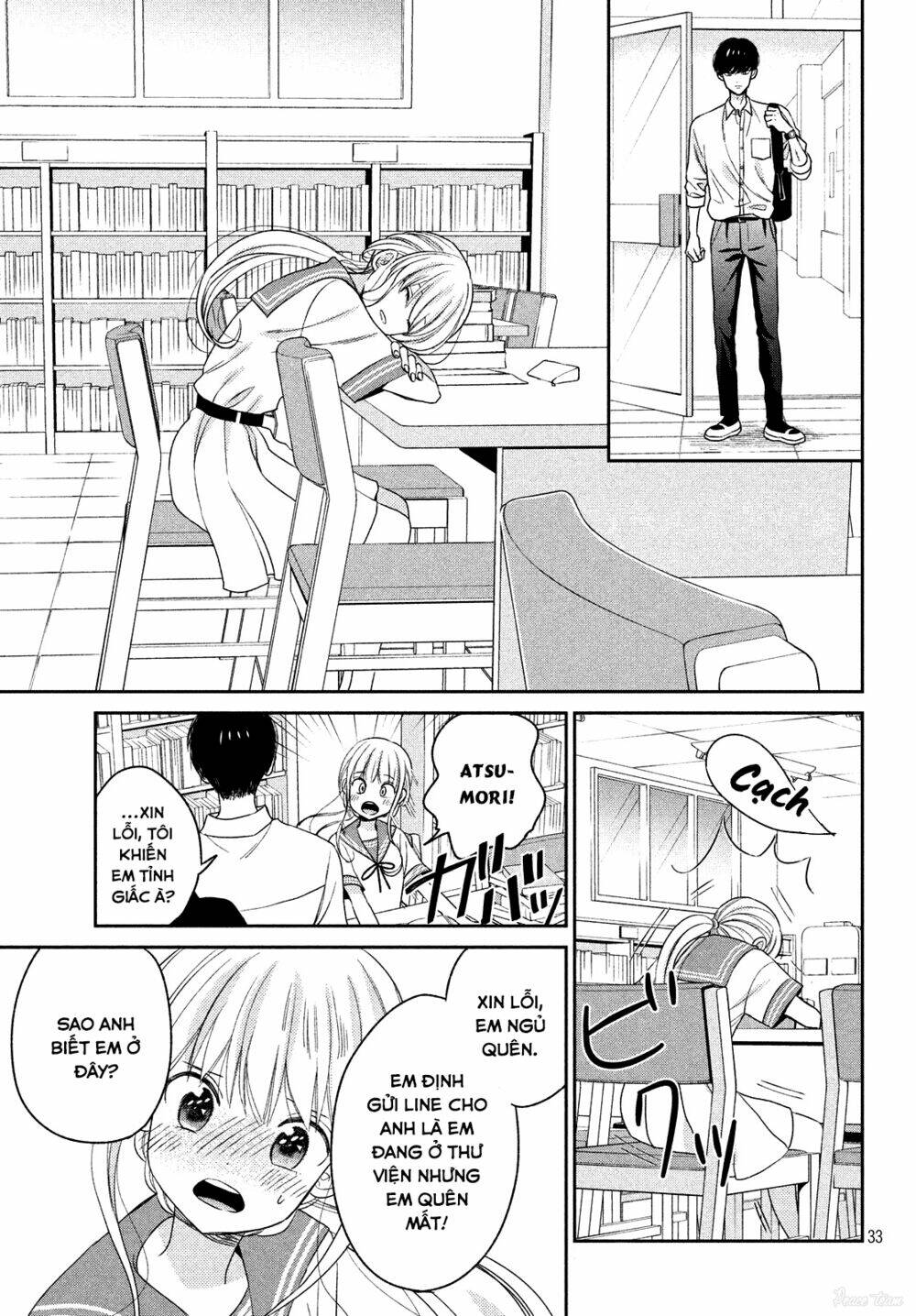 Trang truyện page_33 trong truyện tranh Atsumori-kun No Oyomesan (←Mitei) - Chapter 12 - truyentvn.net