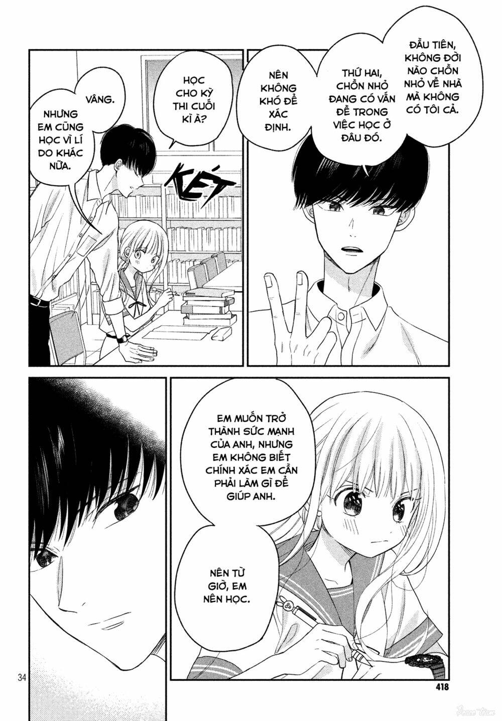 Trang truyện page_34 trong truyện tranh Atsumori-kun No Oyomesan (←Mitei) - Chapter 12 - truyentvn.net