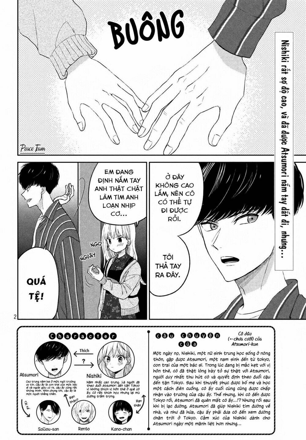 Trang truyện page_4 trong truyện tranh Atsumori-kun No Oyomesan (←Mitei) - Chapter 3 - truyentvn.net