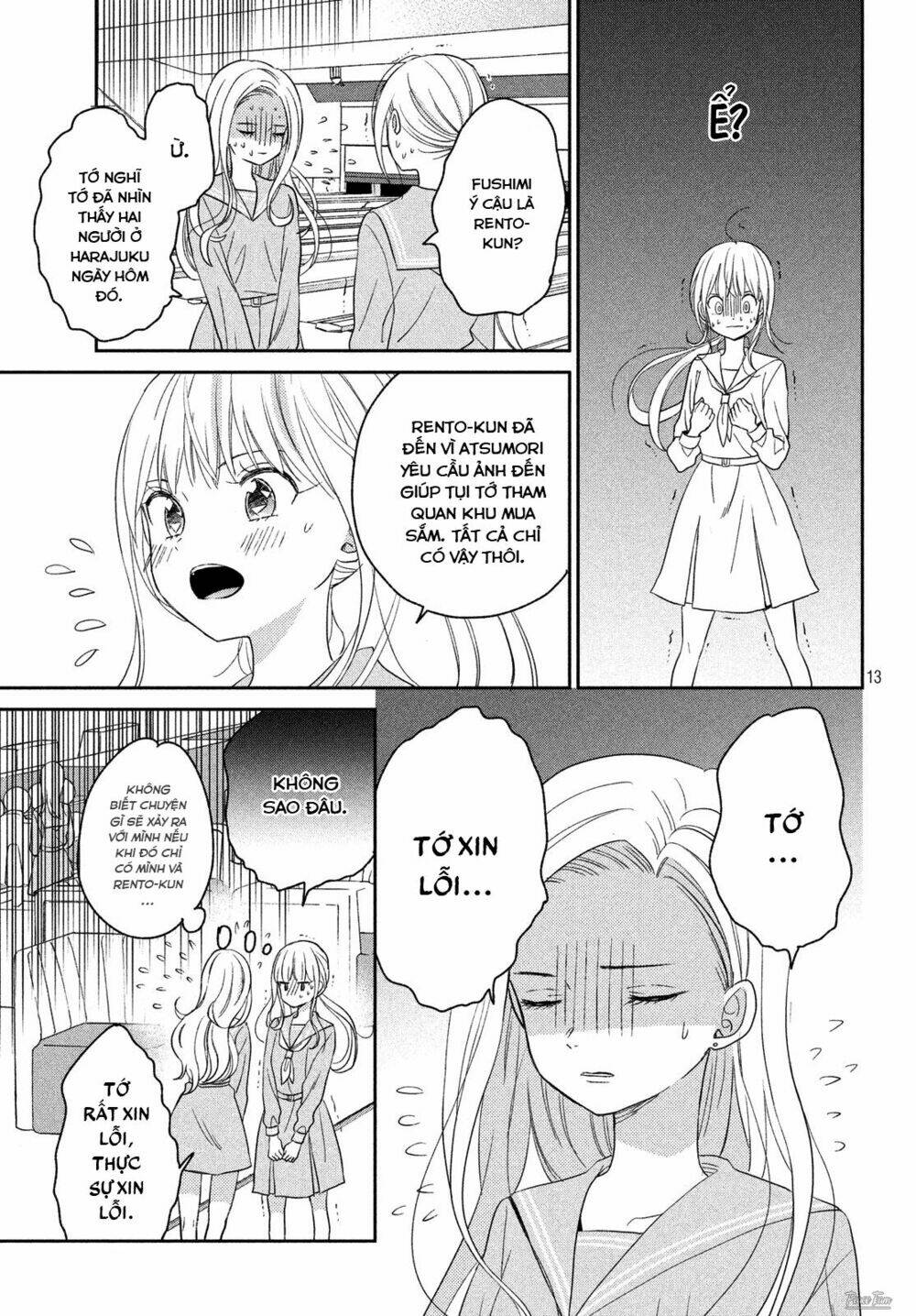 Trang truyện page_13 trong truyện tranh Atsumori-kun No Oyomesan (←Mitei) - Chapter 6 - truyentvn.net