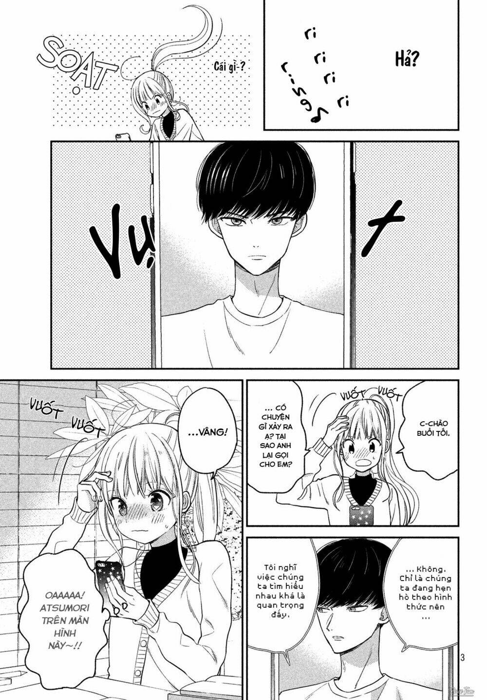 Trang truyện page_3 trong truyện tranh Atsumori-kun No Oyomesan (←Mitei) - Chapter 6 - truyentvn.net