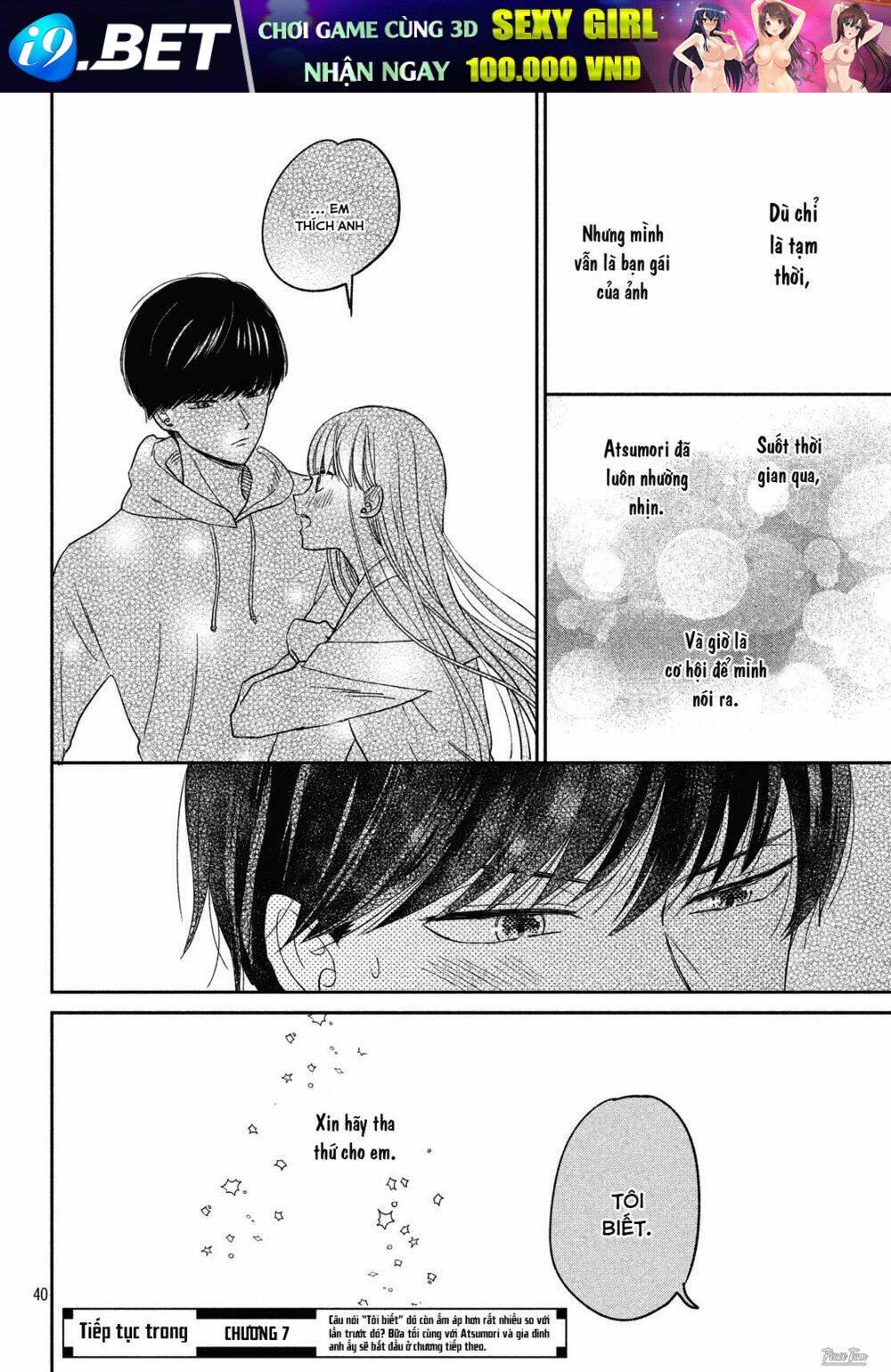 Trang truyện page_40 trong truyện tranh Atsumori-kun No Oyomesan (←Mitei) - Chapter 6 - truyentvn.net