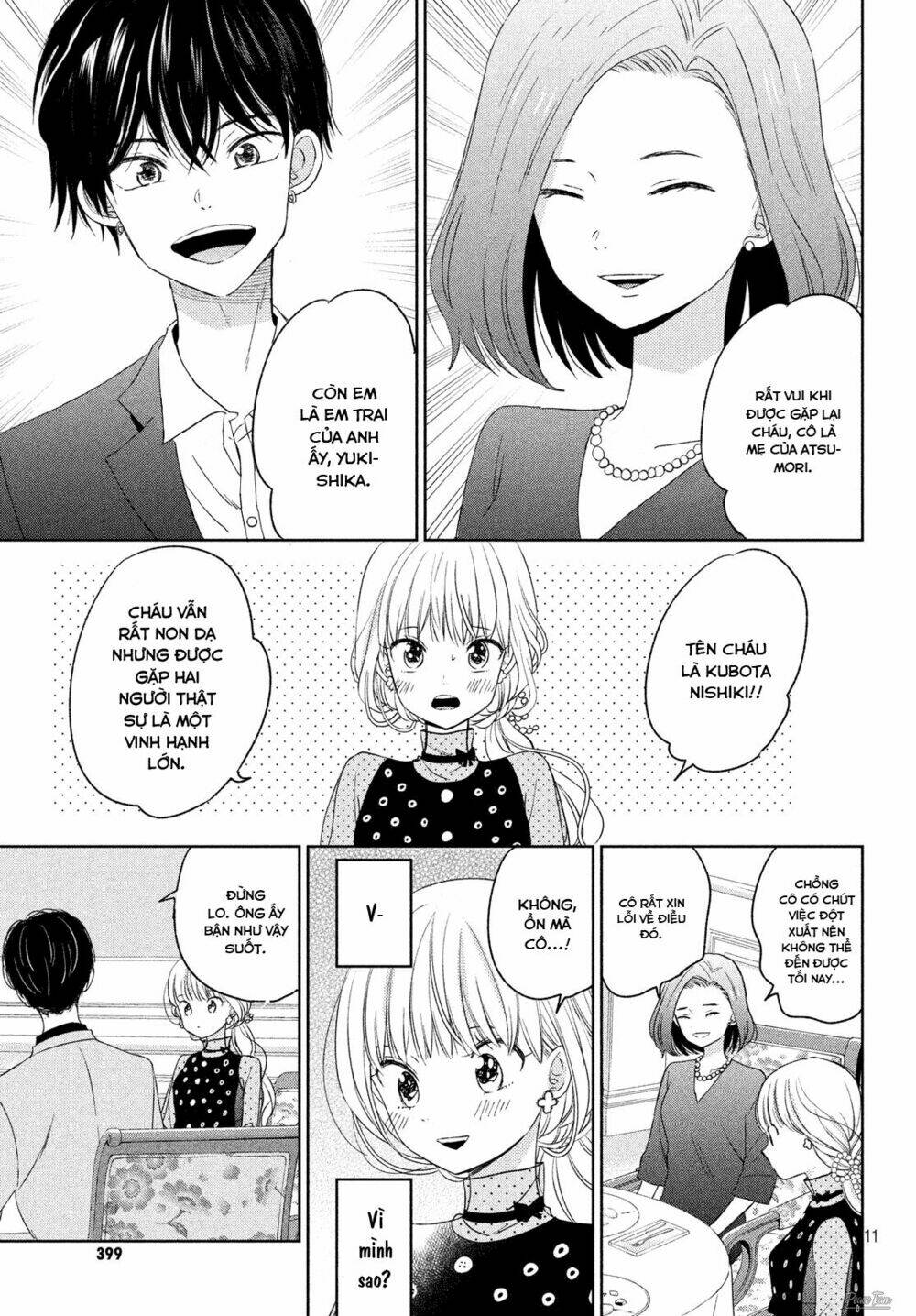 Trang truyện page_11 trong truyện tranh Atsumori-kun No Oyomesan (←Mitei) - Chapter 7 - truyentvn.net