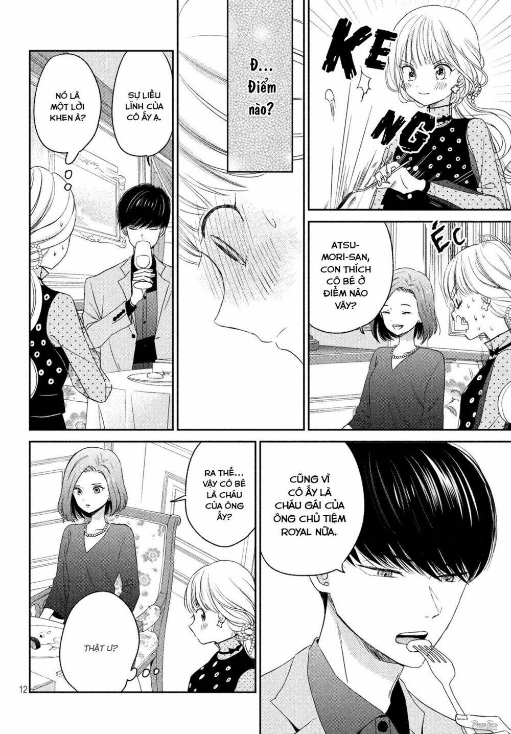 Trang truyện page_12 trong truyện tranh Atsumori-kun No Oyomesan (←Mitei) - Chapter 7 - truyentvn.net