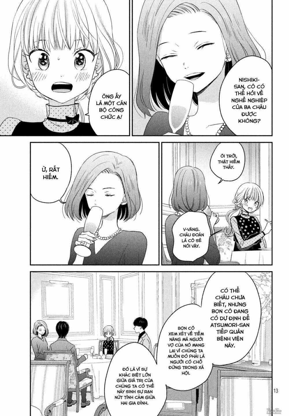 Trang truyện page_13 trong truyện tranh Atsumori-kun No Oyomesan (←Mitei) - Chapter 7 - truyentvn.net