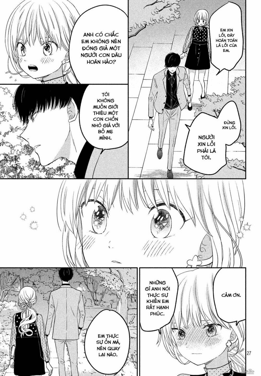 Trang truyện page_27 trong truyện tranh Atsumori-kun No Oyomesan (←Mitei) - Chapter 7 - truyentvn.net