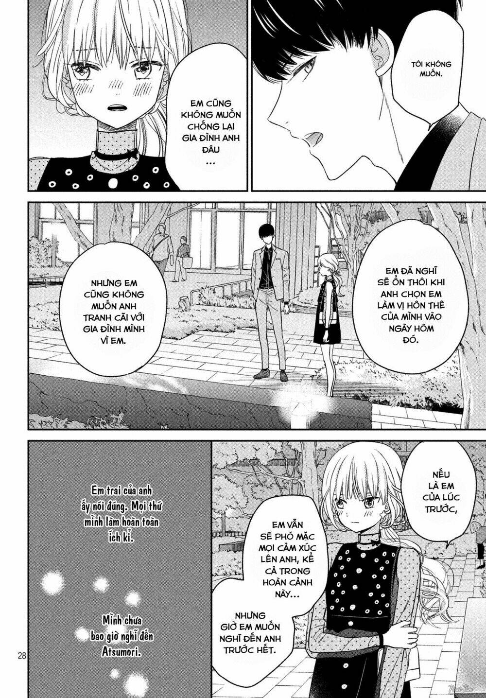 Trang truyện page_28 trong truyện tranh Atsumori-kun No Oyomesan (←Mitei) - Chapter 7 - truyentvn.net