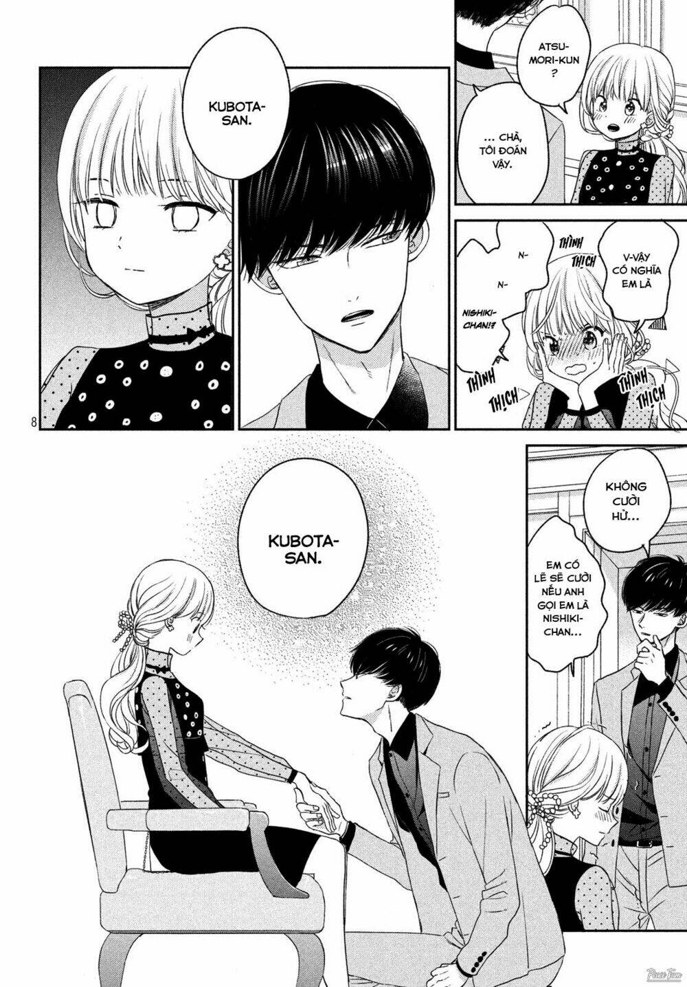 Trang truyện page_8 trong truyện tranh Atsumori-kun No Oyomesan (←Mitei) - Chapter 7 - truyentvn.net