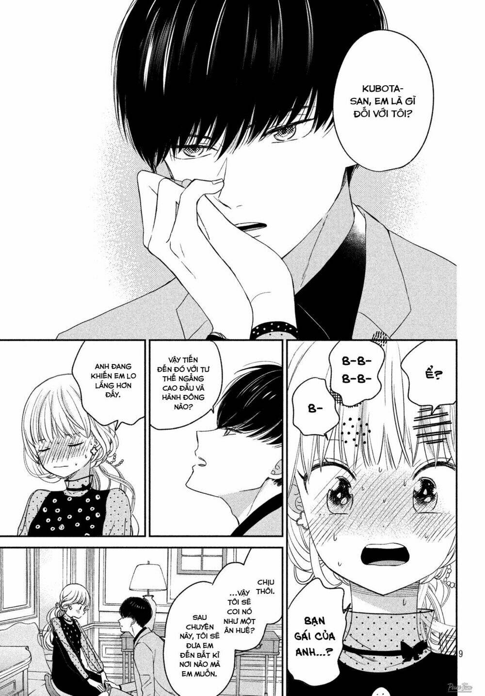 Trang truyện page_9 trong truyện tranh Atsumori-kun No Oyomesan (←Mitei) - Chapter 7 - truyentvn.net