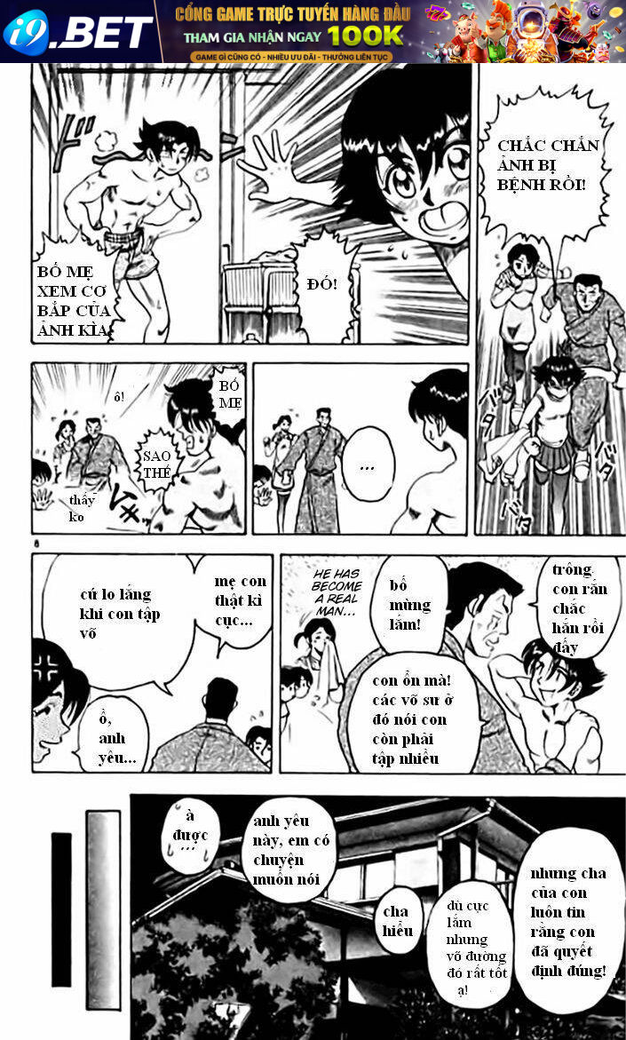 Trang truyện page_8 trong truyện tranh Tatakae! Ryōzanpaku Shijō Saikyō No Deshi - Chapter 7 - truyentvn.net