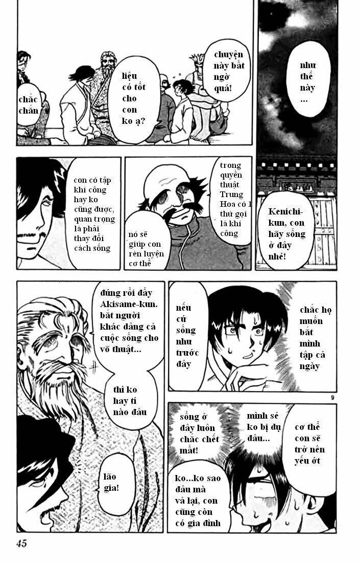 Trang truyện page_9 trong truyện tranh Tatakae! Ryōzanpaku Shijō Saikyō No Deshi - Chapter 7 - truyentvn.net