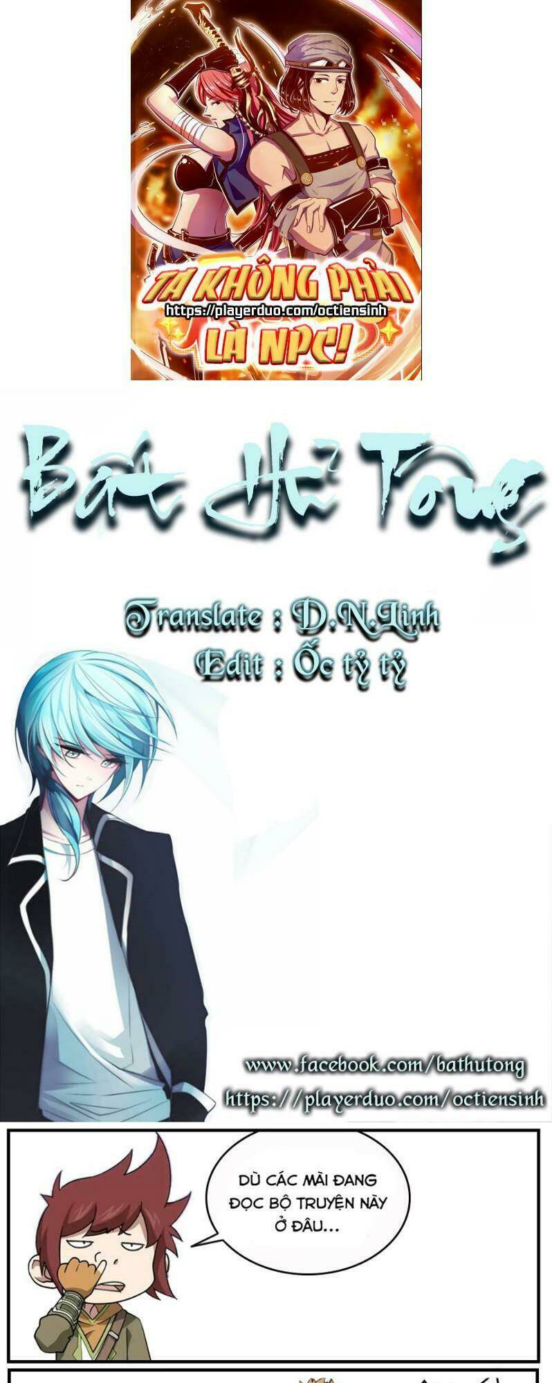 Ta Không Phải Là NPC Chapter 31 - TC Truyện