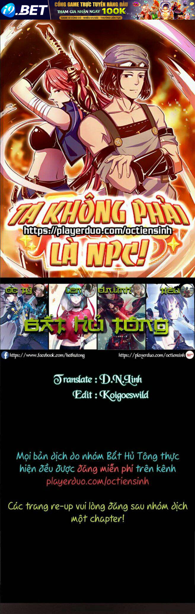Ta Không Phải Là NPC Chapter 54 - TC Truyện