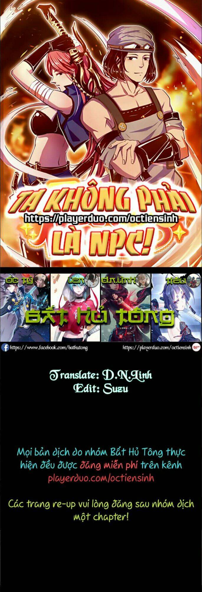 Ta Không Phải Là NPC - 0