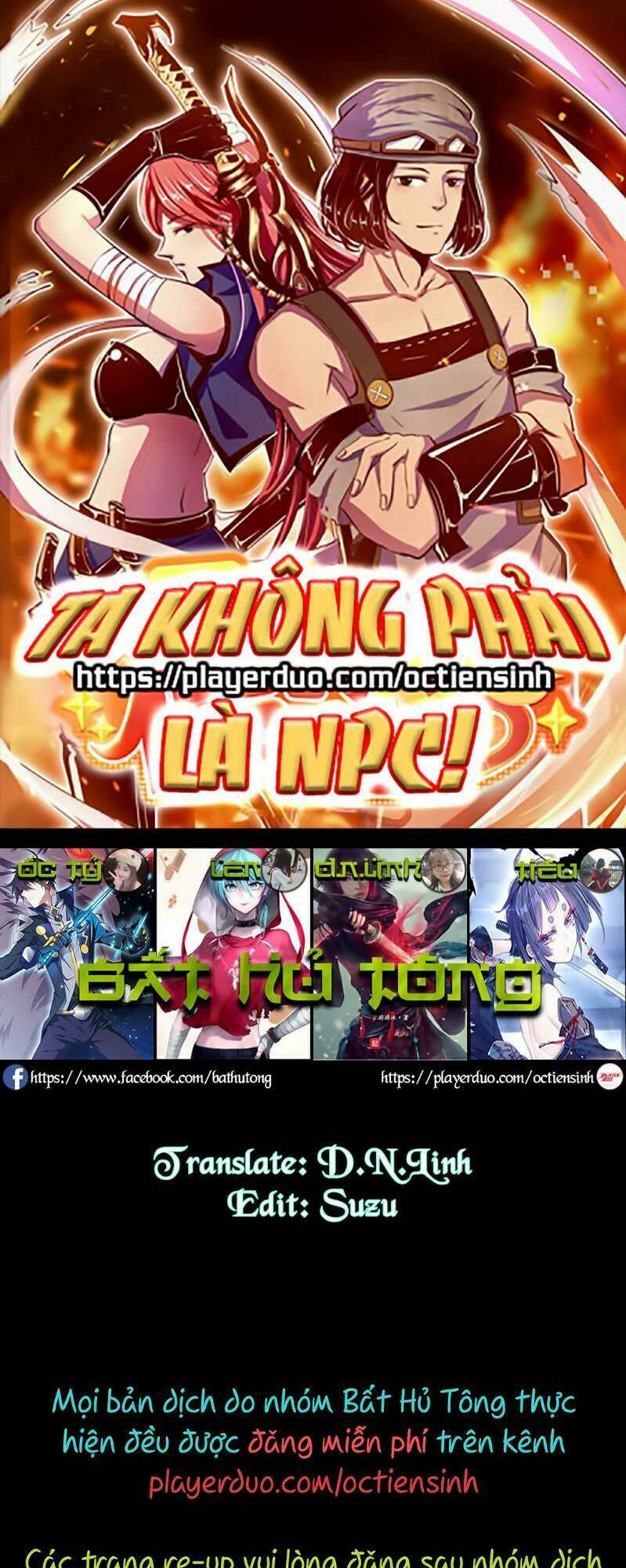 Ta Không Phải Là NPC - 0