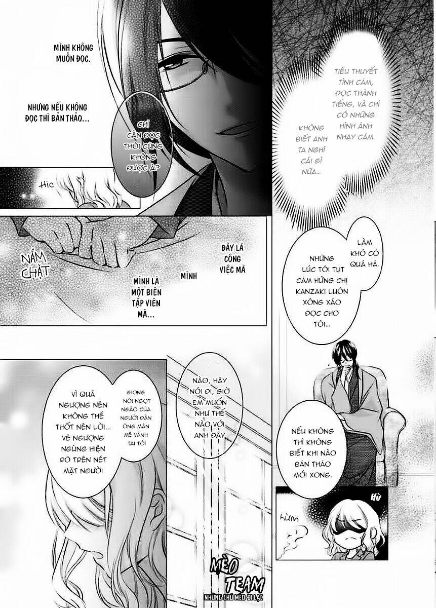 Tiểu thuyết gia gợi cảm thì thầm bên tai cô gái nhỏ [Chap 1-9] - Page 14