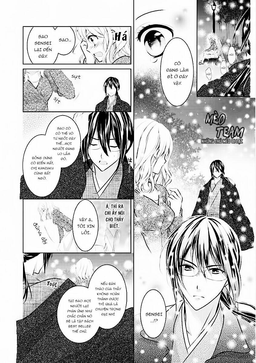 Tiểu thuyết gia gợi cảm thì thầm bên tai cô gái nhỏ [Chap 1-9] - Page 12