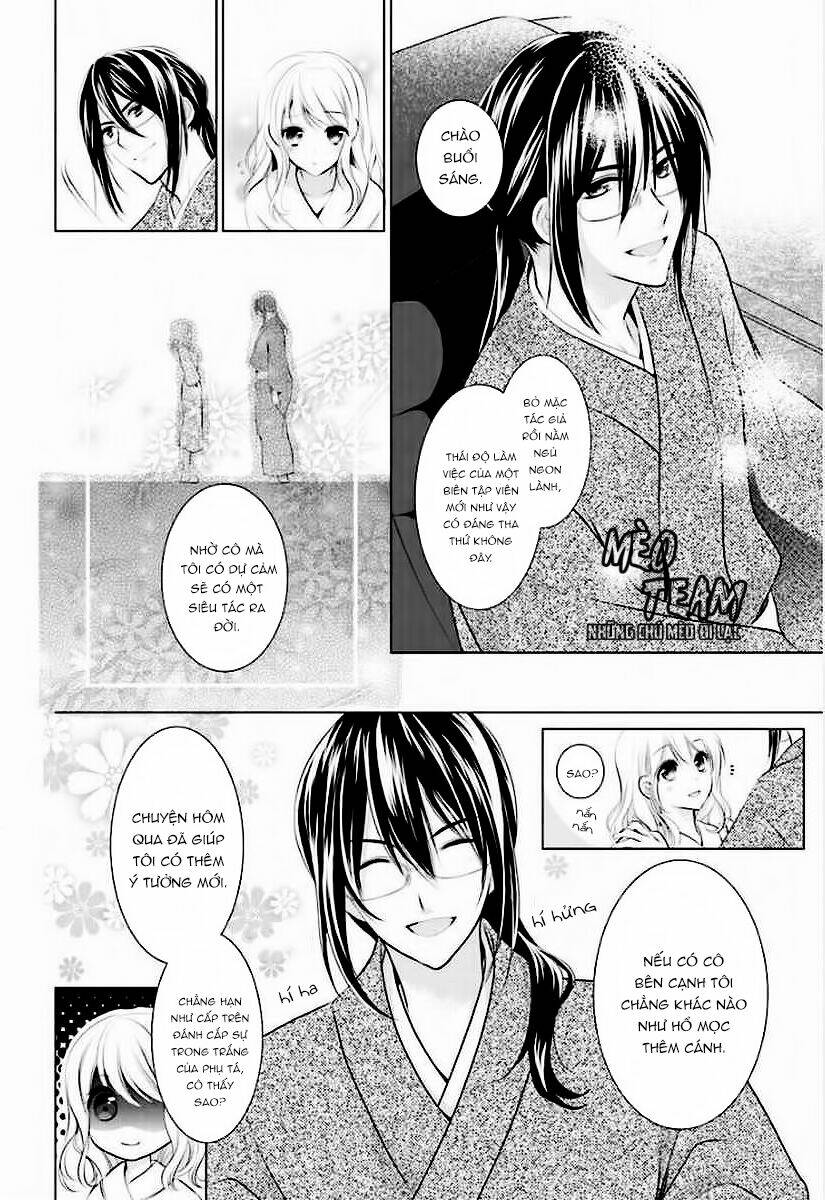 Tiểu thuyết gia gợi cảm thì thầm bên tai cô gái nhỏ [Chap 1-9] - Page 25