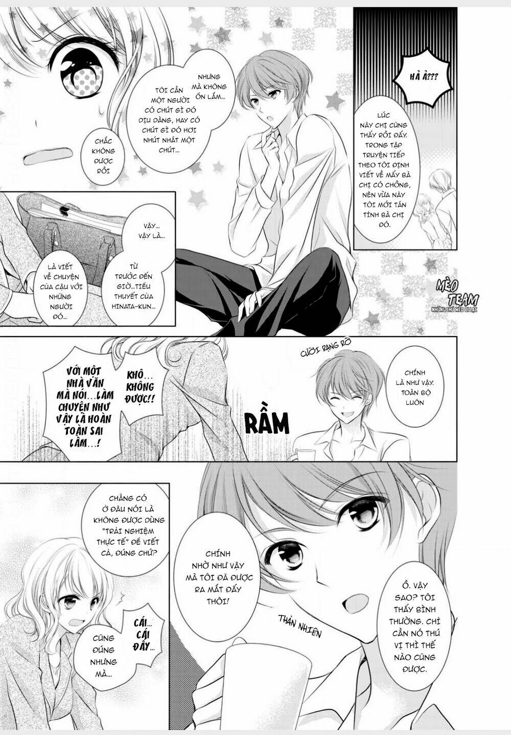 Tiểu thuyết gia gợi cảm thì thầm bên tai cô gái nhỏ [Chap 1-9] - Page 26