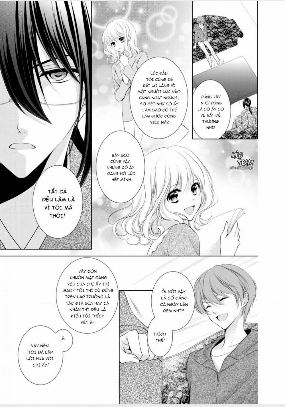 Tiểu thuyết gia gợi cảm thì thầm bên tai cô gái nhỏ [Chap 1-9] - Page 11