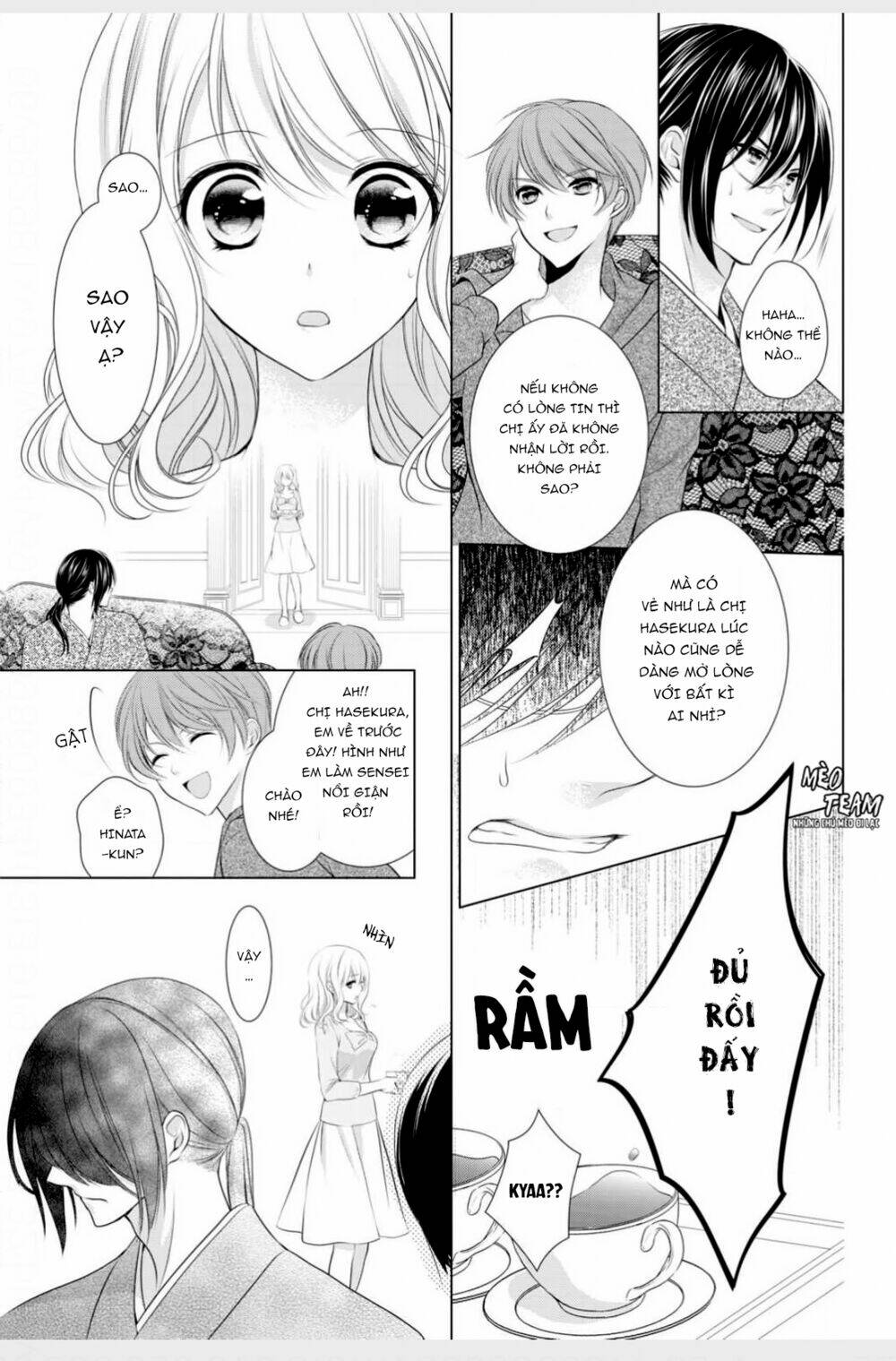 Tiểu thuyết gia gợi cảm thì thầm bên tai cô gái nhỏ [Chap 1-9] - Page 13