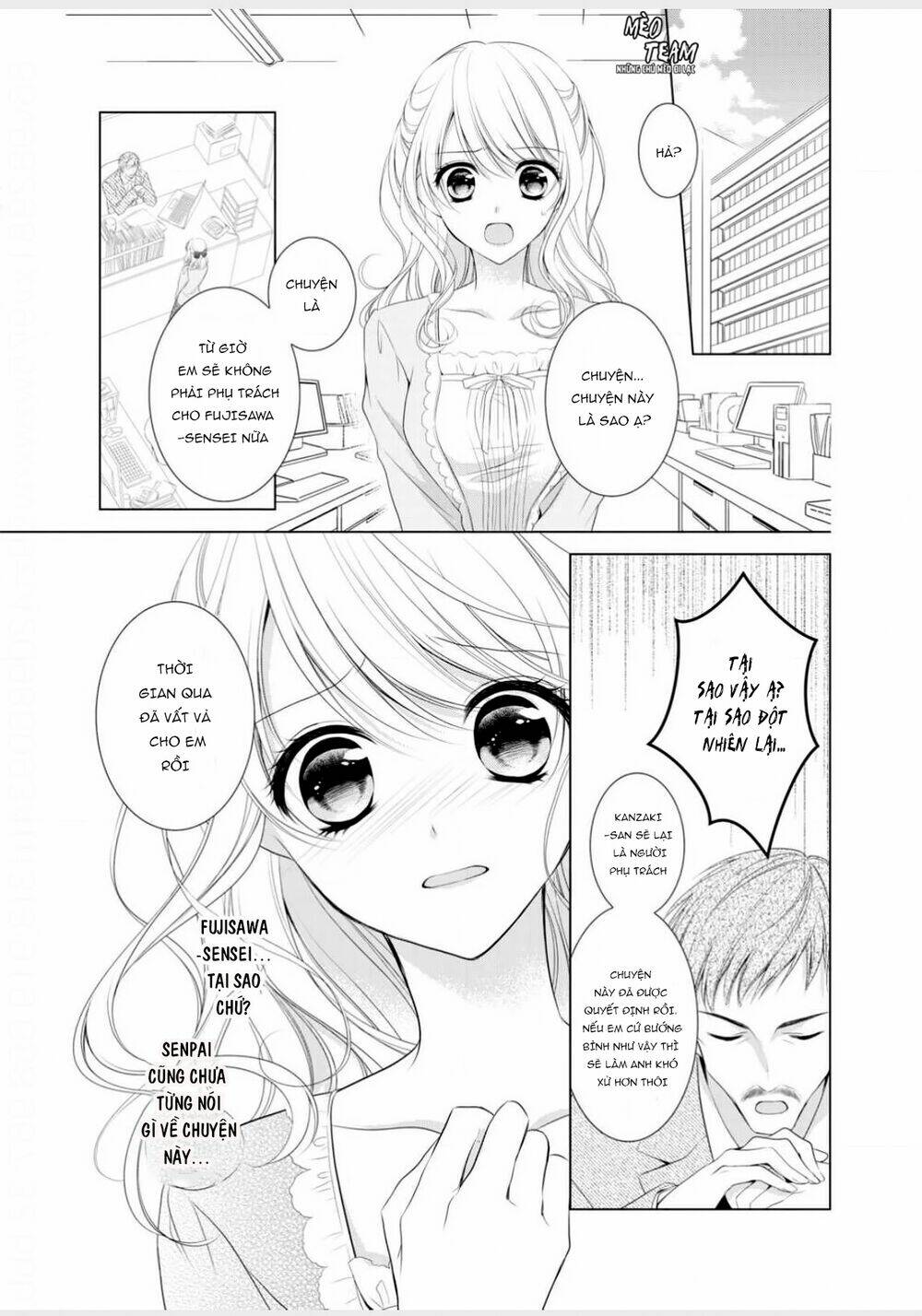 Tiểu thuyết gia gợi cảm thì thầm bên tai cô gái nhỏ [Chap 1-9] - Page 16