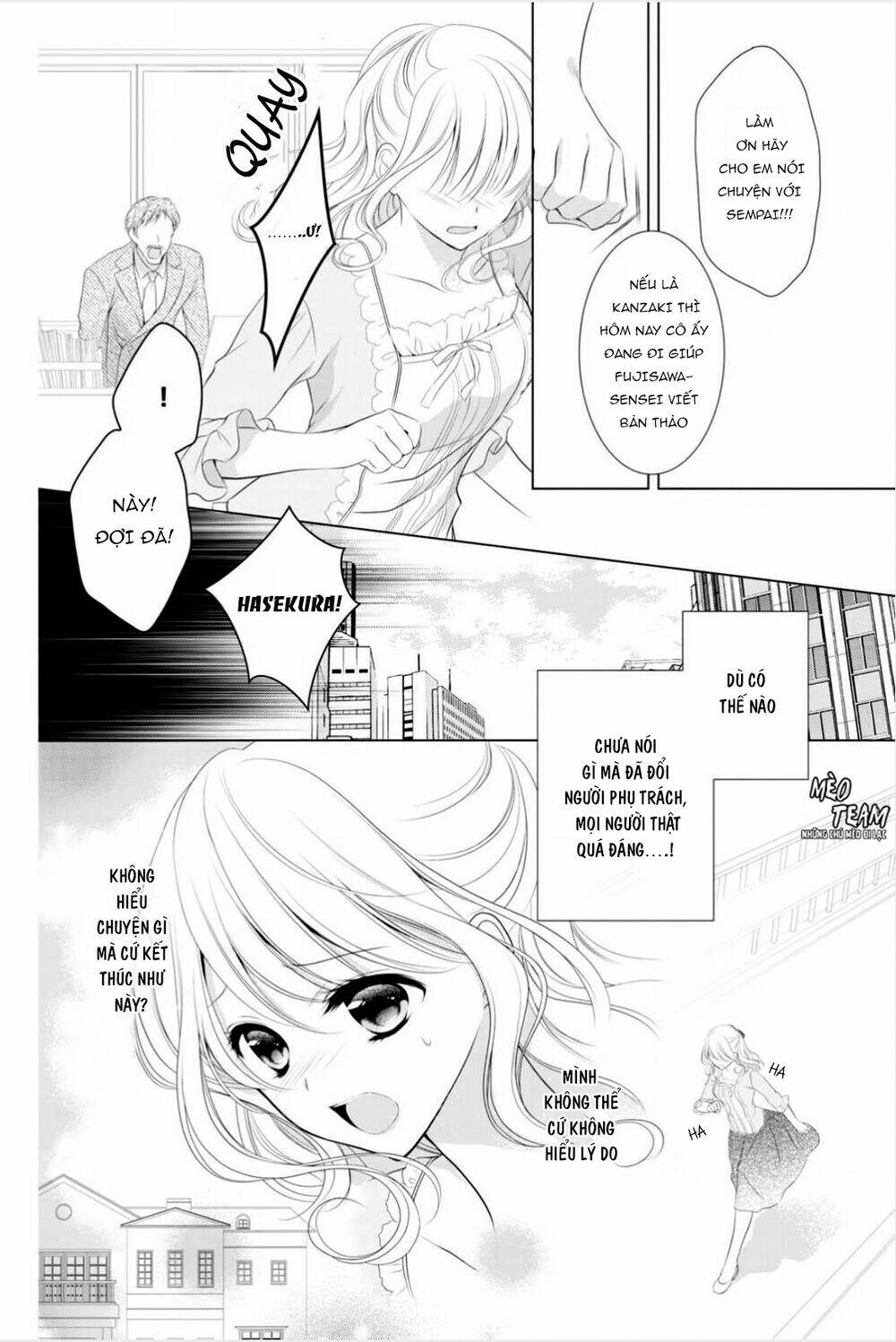 Tiểu thuyết gia gợi cảm thì thầm bên tai cô gái nhỏ [Chap 1-9] - Page 17