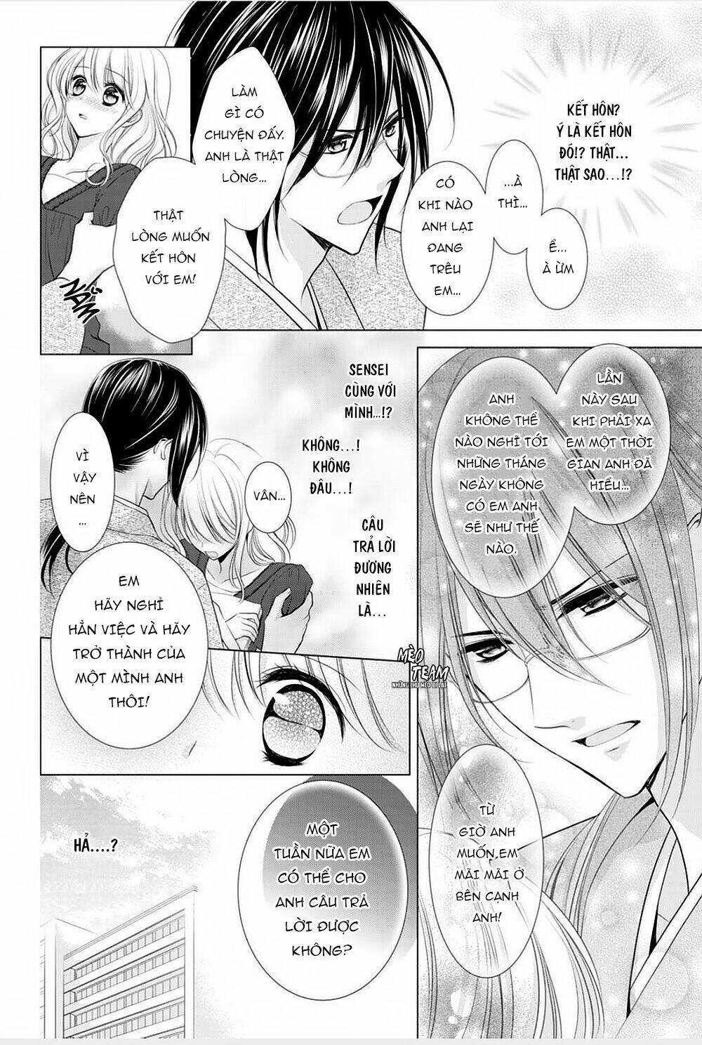 Tiểu thuyết gia gợi cảm thì thầm bên tai cô gái nhỏ [Chap 1-9] - Page 12