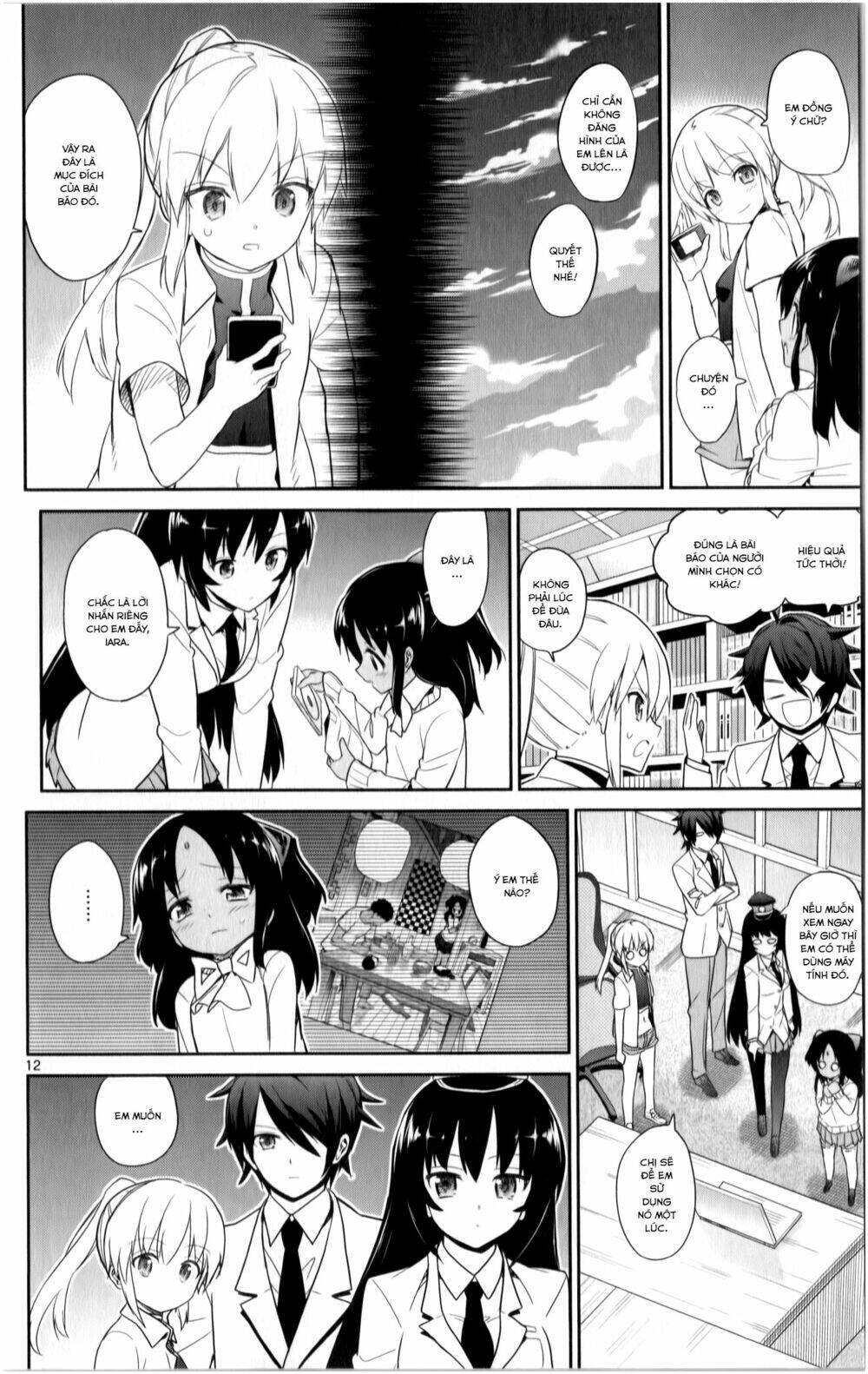 Trang truyện page_12 trong truyện tranh Ichiba Kurogane Wa Kasegitai - Chapter 16 - truyentvn.net