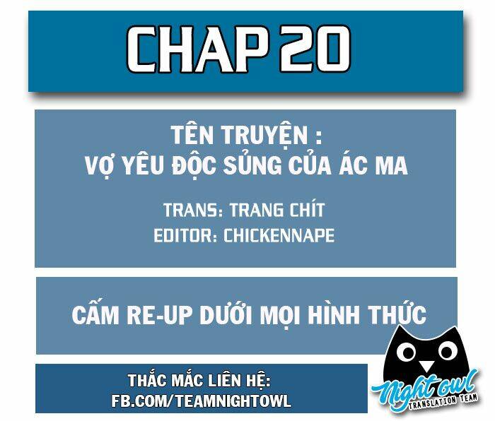 Trang truyện page_1 trong truyện tranh Ác Ma Đích Độc Sủng Điềm Thê - Chapter 20 - truyentvn.net