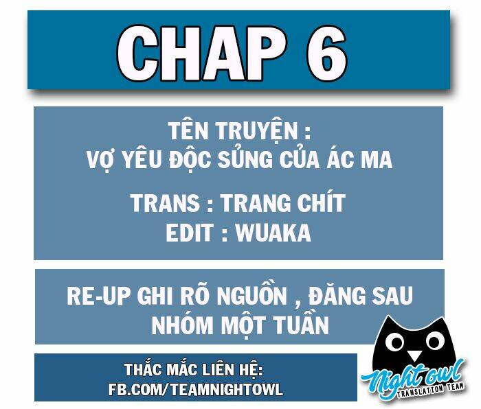 Trang truyện page_1 trong truyện tranh Ác Ma Đích Độc Sủng Điềm Thê - Chapter 6 - truyentvn.net