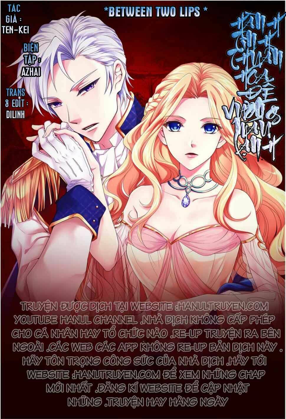 Read Hentai Image page_1 in comic Hành Trình Thuần Hóa Đế Vương Máu Lạnh ( Between Two Lips) - Chapter 2.1 - truyentvn.net