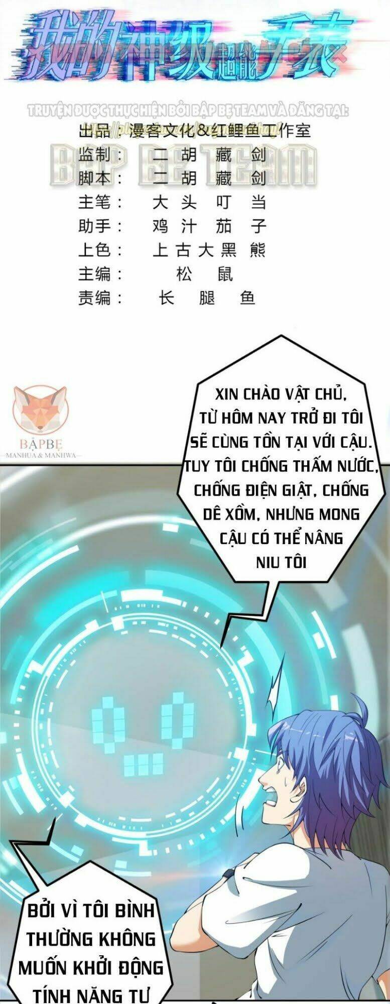 Đồng Hồ Thần Cấp Siêu Năng Của Ta